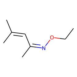4-Methyl-3-penten-2-one, O-ethyloxime, syn