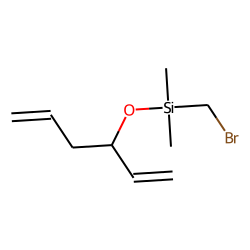 1,5-Hexadien-3-ol, bromomethyldimethylsilyl ether