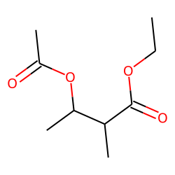 ethyl 3-acetoxy-2-methylbutanoate