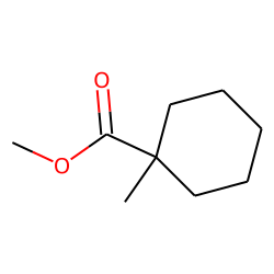 Cyclohexane-1-carboxylic acid, 1-methyl, methyl ester