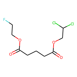 Glutaric acid, 2,2-dichloroethyl 2-fluoroethyl ester