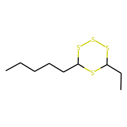 1,2,3,5-Tetrathiane, 6-ethyl-4-pentyl