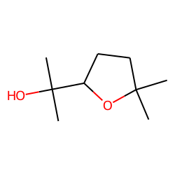5-Ethenyl-«alpha»,«alpha»,5-trimethyl-2-furanmethanol, tetrahydro