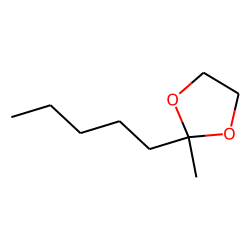 1,3-Dioxolane, 2-methyl-2-pentyl-