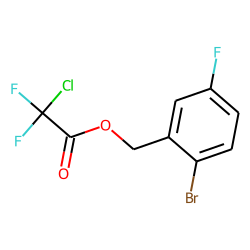 2-Bromo-5-fluorobenzyl alcohol, chlorodifluoroacetate