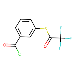 3-(Trifluoroacetylthio)benzoyl chloride
