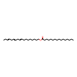 Hexadecanoic acid octadeca-9,12,15-trienyl ester, Z,Z,Z
