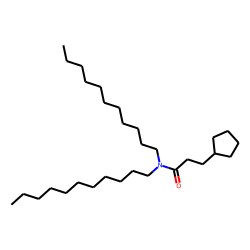 Propanamide, N,N-diundecyl-3-cyclopentyl-