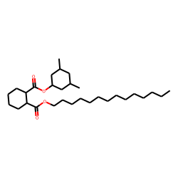 1,2-Cyclohexanedicarboxylic acid, 3,5-dimethylcyclohexyl tetradecyl ester