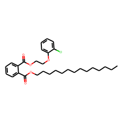 Phthalic acid, 2-(4-chlorophenoxy)ethyl tetradecyl ester