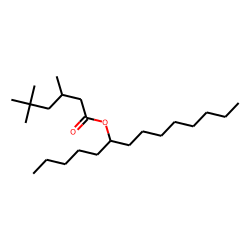 Hexanoic acid, 3,5,5-trimethyl-, tetradec-6-yl ester