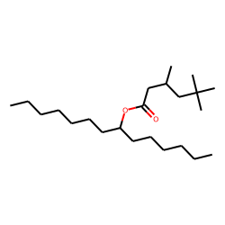 Hexanoic acid, 3,5,5-trimethyl-, tetradec-7-yl ester