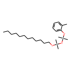 Silane, dimethyl(dimethyl(2-methylphenoxy)silyloxy)dodecyloxy-