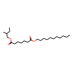 Pimelic acid, 2-methylbutyl undecyl ester