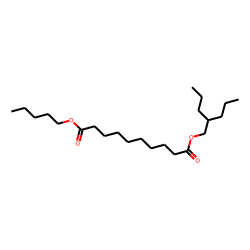 Sebacic acid, pentyl 2-propylpentyl ester