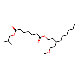Pimelic acid, isobutyl 3-(2-methoxyethyl)nonyl ester