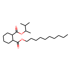 1,2-Cyclohexanedicarboxylic acid, decyl 3-methylbut-2-yl ester