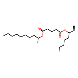 Glutaric acid, oct-1-en-3-yl dec-2-yl ester