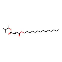 Fumaric acid, 3-methylbut-2-yl tetradecyl ester
