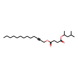 Succinic acid, tridec-2-yn-1-yl 4-methylpent-2-yl ester