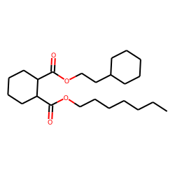 1,2-Cyclohexanedicarboxylic acid, 2-cyclohexylethyl heptyl ester