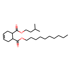 cis-Cyclohex-4-en-1,2-dicarboxylic acid, decyl 3-methylbutyl ester
