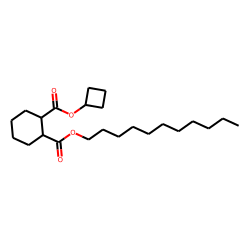 1,2-Cyclohexanedicarboxylic acid, cyclobutyl undecyl ester