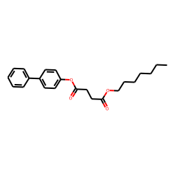 Succinic acid, 4-biphenyl heptyl ester