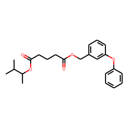 Glutaric acid, 3-methylbut-2-yl 3-phenoxybenzyl ester
