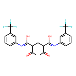 Alpha,alpha'-diacetyl-3,3'-bis(trifluoromethyl) glutaranilide