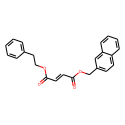 Fumaric acid, 2-phenethyl naphth-2-ylmethyl ester