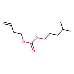 Carbonic acid, but-3-en-1-yl isohexyl ester