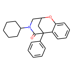 2,6-Methano-1,4(2h)-benzoxazocin-5(6h)-one,4(3h)-cyclohexyl-6-phenyl-