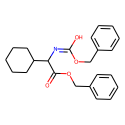 Glycine, 2-cyclohexyl-N-benzyloxycarbonyl-, benzyl ester