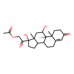 Pregn-4-ene-3,20-dione, 9alpha-fluoro-11,17alpha,21-trihydroxy-, 21- acetate