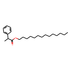Hydratropic acid, tetradecyl ester
