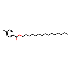 p-Toluic acid, pentadecyl ester