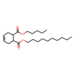 cis-Cyclohex-4-en-1,2-dicarboxylic acid, decyl pentyl ester