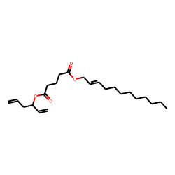 Glutaric acid, hexa-1,5-dien-3-yl dodec-2-en-1-yl ester