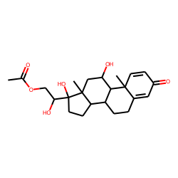 Pregna-1,4-dien-3-one, 11beta,17alpha,20,21-tetrahydroxy-, 21-acetate