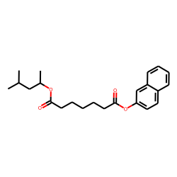 Pimelic acid, 4-methyl-2-pentyl 2-naphthyl ester