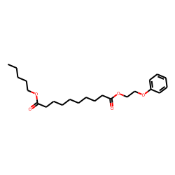 Sebacic acid, pentyl 2-phenoxyethyl ester