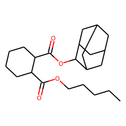 1,2-Cyclohexanedicarboxylic acid, 2-adamantyl pentyl ester