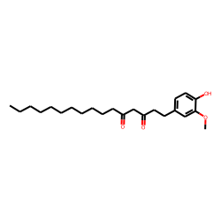 1-(4-Hydroxy-3-methoxyphenyl)hexadecane-3,5-dione