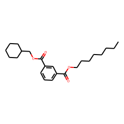 Isophthalic acid, cyclohexylmethyl octyl ester
