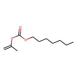 Carbonic acid, heptyl prop-1-en-2-yl ester