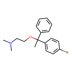 Ethylamine, 2-((p-bromo-«alpha»-methyl-«alpha»-phenylbenzyl)oxy)-N,N-dimethyl-