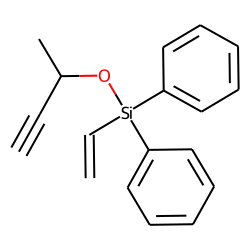 2-Diphenylethenylsilyloxybut-3-yne