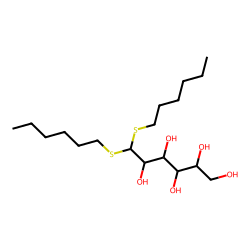 D-GLUCOSE, DIHEXYL MERCAPTAL