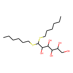 D-Glucose, dihexylthioacetal